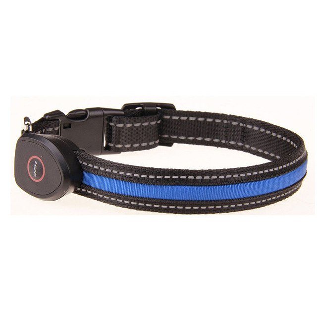 Safety LED Collar-USB LED Light waterproof Flashing Glow Pet Collar